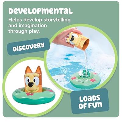 Moose Toys Bluey spat en drijf bingo speelfiguur badspeelgoed Moose Toys Bluey spat en drijf bingo speelfiguur badspeelgoed