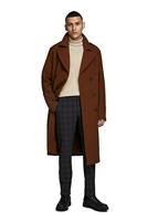 Jack & Jones Jjeemil Knit Roll Neck Noos Trui Oatmeal Melange - thumbnail