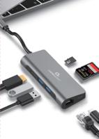 Cablexpert Gmb Usb-c Multi-poort 5-in-1 - thumbnail
