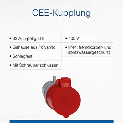 AS Schwabe 60427 60427 CEE-koppeling 32 A 5-polig 400 V 1 stuk(s)