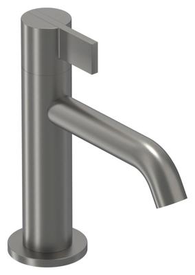 IVY Pact Fonteinkraan - opbouw - laag - Geborsteld metal black PVD 6402006