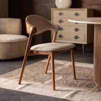 Dutchbone Babington eetkamerstoel Beige - thumbnail