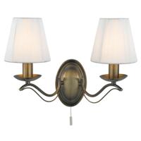 Searchlight Antieke wandlampAndretti - 9822-2AB - thumbnail