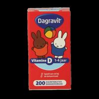 Dagravit Vitamine D tablet kids 200 Stuks - thumbnail