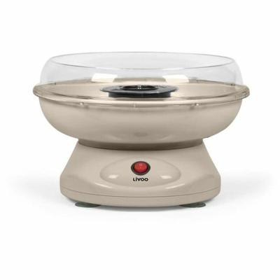 Suikerspinmachine - LIVOO - DOM468C - 450W - Uitneembare kom en deksel - Inclusief maatlepel en 10 bamboestokjes