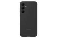 Samsung Silicone Case Backcover Samsung Galaxy A35 5G Zwart Stootbestendig - thumbnail