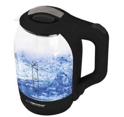 Esperanza EKK025K Waterkoker 1,7 l Zwart, Multi kleuren 1500 W