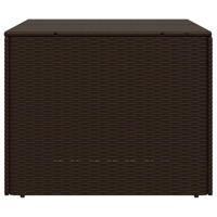 Tuinbox 291 L poly rattan bruin - thumbnail