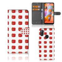 Samsung Galaxy M11 | A11 | Book Cover | Paprika Red - thumbnail