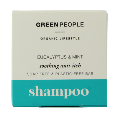 Green People Shampoo bar eucalyptus & mint 50 Gram