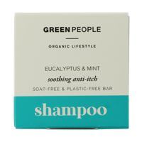 Green People Shampoo bar eucalyptus & mint 50 Gram - thumbnail