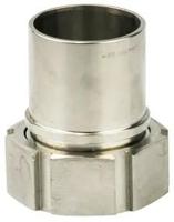 Tankwagenkoppeling Slangtule - RVS - 63mm x 2-1/2 binnendraad - thumbnail