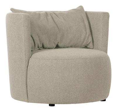 vtwonen Fauteuil 'Explore' Bouclé, kleur Naturel