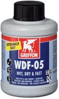 Griffon WDF-05 PVC/ABS Lijm 500ml - Sneldrogend, Toepasbaar tot 160mm, Blauw - thumbnail