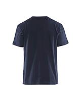 Blåkläder T-Shirt bicolour 33791042 | Donker marineblauw/Zwart | Maat XXL - 7330509648339 - thumbnail