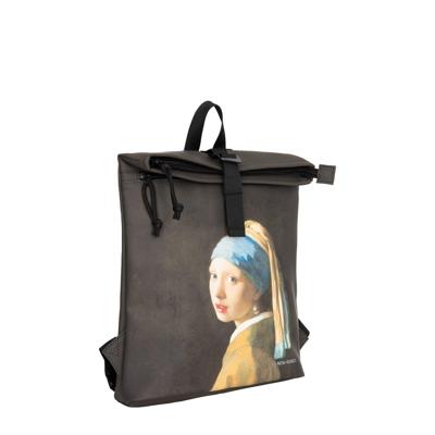 New Rebels Mart Art Los Angeles Pearl Girl Vermeer Rolltop Rugtas
