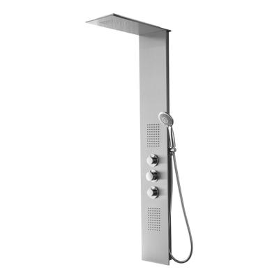 Xellanz Ontario thermostatische douchekolom 150x22 cm RVS 29.3753