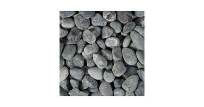 10 stuks! Beach pebbles zwart 40/60 mm 20 kg Gardenlux - Gardenlux