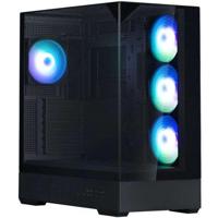 Case senza alimentatore - ZALMAN P40 Prism Plus - Mid-tower - Formato ATX - Nero - thumbnail