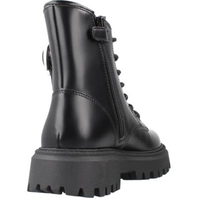 Hoge schonen J56M6C-J MAQUINNENS GIRL GEOX zwart