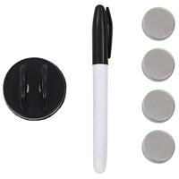 Magneetbord wandmontage 50x30 cm glas - thumbnail