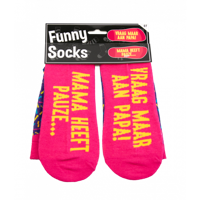 Funny Sokken - Mama Heeft Pauze - thumbnail