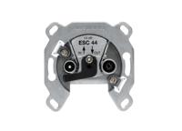 Kathrein ESC 44 Antennedoos BK Schroefbevestiging Loop-through outlet - thumbnail