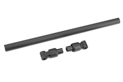 Team Corally - Chassis Tube - Front - 197.5mm - Aluminum - Black - 1 Set