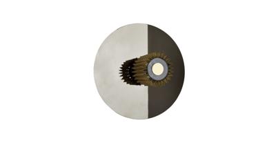 DCW Editions In the Sun Wandlamp 380 - Zilver - Goud