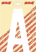 Plakletter Nobel Sticker letter A wit Pickup - Pickup - thumbnail