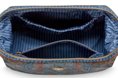 Pip Studio Pip Studio Cooper Cosmetic Purse Medium Jabali Blue 22.5x9.5x15cm