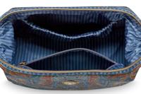Pip Studio Pip Studio Cooper Cosmetic Purse Medium Jabali Blue 22.5x9.5x15cm - thumbnail