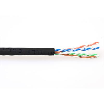 ACT EP459B CAT6A U/UTP PVC Patchkabel Zwart - 305 meter