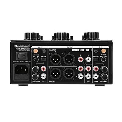 Omnitronic TRM-202MK3 2-kanaals DJ-mixer