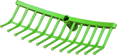 Voerhark kunststof groen