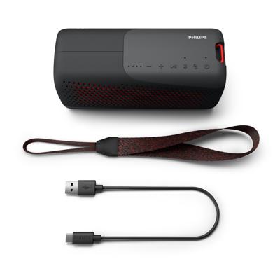 Bluetooth-luidsprekers Philips TAS4807B/00 Zwart 10 W