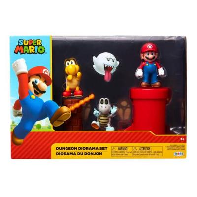 Super Mario Dungeon diorama actieset 6,5cm Super Mario Dungeon diorama actieset 6,5cm