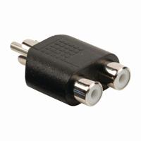 Nedis 1x RCA male naar 2x RCA female adapter - thumbnail