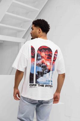 Off The Pitch Blaze T-Shirt Heren Wit - Maat S - Kleur: Wit | Soccerfanshop Off The Pitch Blaze T-Shirt Heren Wit - Maat S - Kleur: Wit | Soccerfanshop