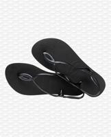 Havaianas Luna Slipper Dames Black 35/36 - thumbnail
