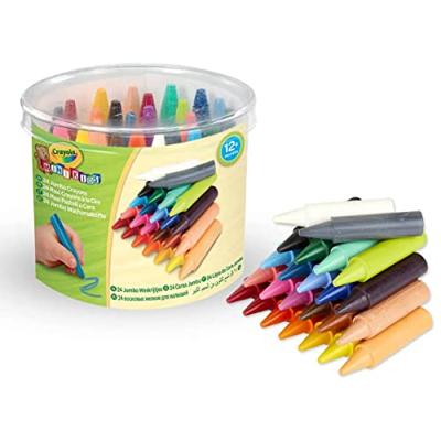 Crayola mini dikke waskrijtjes, 24st.