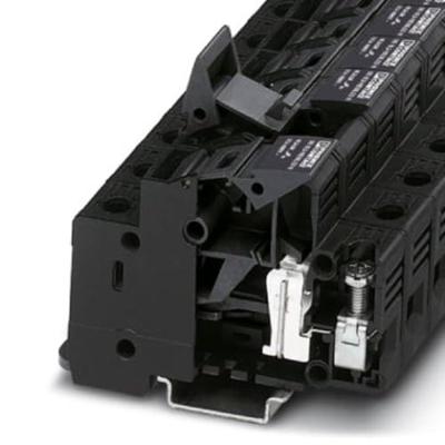 Phoenix Contact 3211236 Zekering-serieklem 18 mm Schroeven Zwart 12 stuk(s)