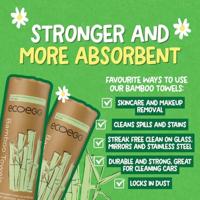 Ecoegg Bamboe - schoonmaakdoekjes - op rol - 20 stuks - thumbnail