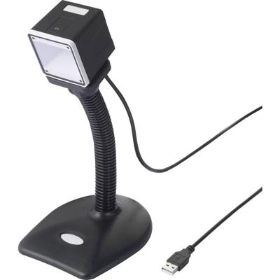 Renkforce RF-SBS-500 2D-barcodescanner Kabel 1D, 2D Imager Zwart Desktop USB-A Renkforce RF-SBS-500 2D-barcodescanner Kabel 1D, 2D Imager Zwart Desktop USB-A
