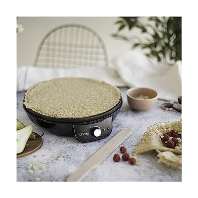 LIVOO DOP196 Crepiere 30cm 1000W - Zwart