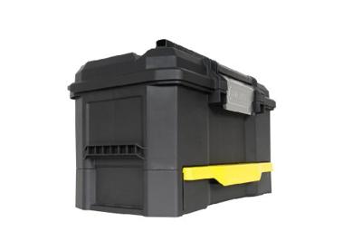 Stanley Gereedschapskoffer 19" met drukslot en lade gereedschapskist - thumbnail