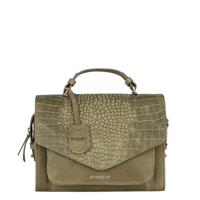 Burkely Croco Cody Citybag Schoudertas Licht Groen - thumbnail