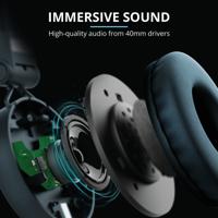 Trust 23908 hoofdtelefoon/headset Hoofdtelefoons Hoofdband Blauw - thumbnail