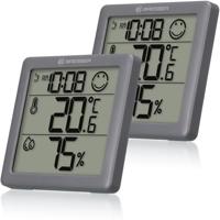 BRESSER Climate Smile thermo- / hygrometer set van 2 - thumbnail