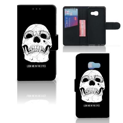 Telefoonhoesje met Naam Samsung Galaxy A3 2017 Skull Eyes Telefoonhoesje met Naam Samsung Galaxy A3 2017 Skull Eyes